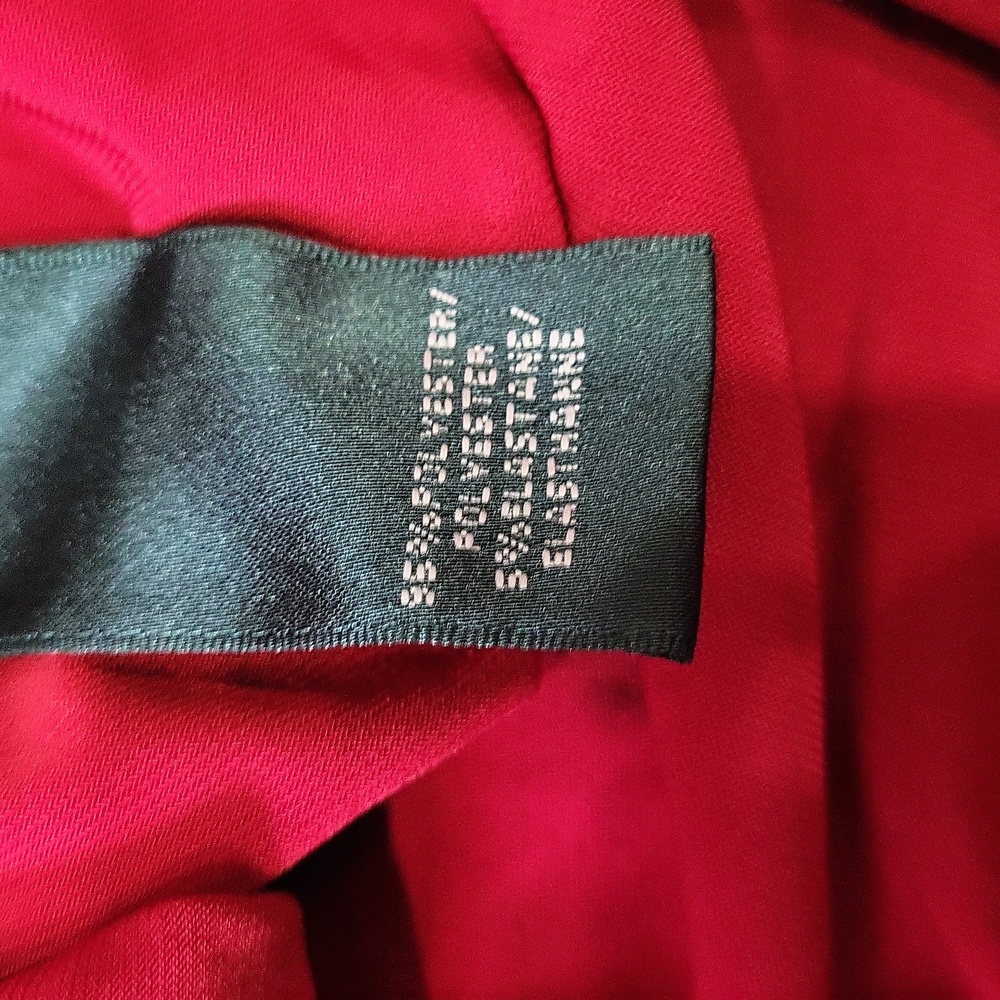 EUC Stunning Lauren Ralph Lauren women's red pleated evening party dress, 16 - Picture 10 of 11